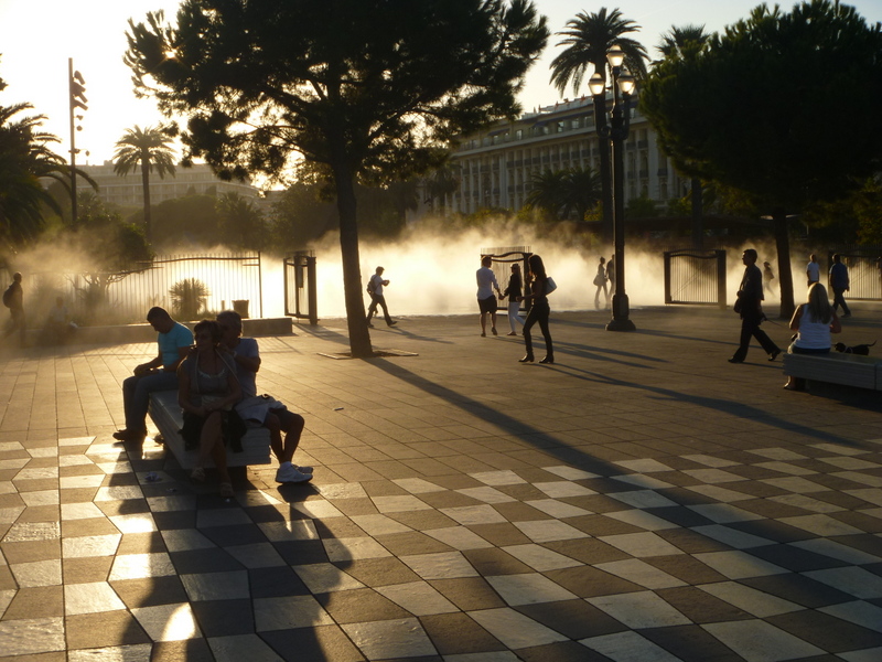 Mer vattenkonst i Nice