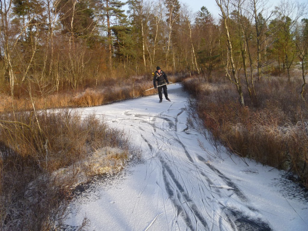 Färd mellan sjöarna i Perstorp