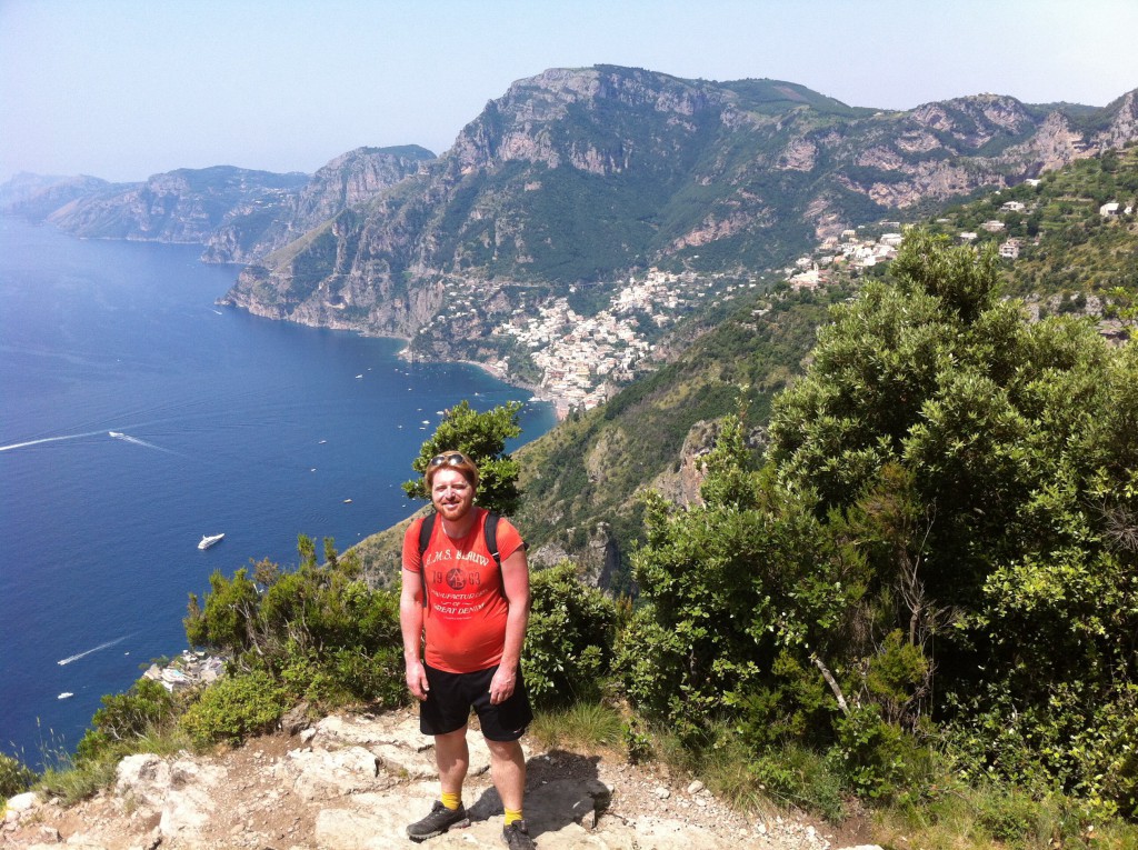 Ovanför Positano