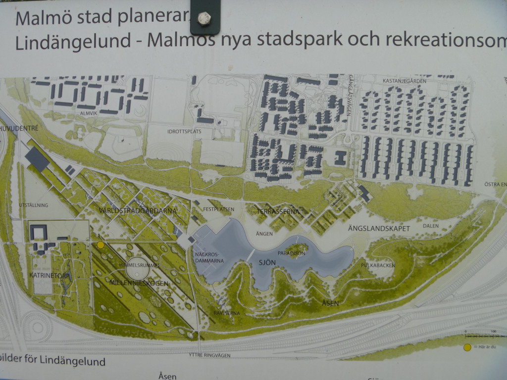 Planerna för Katrinetorps gård och Lindängelund