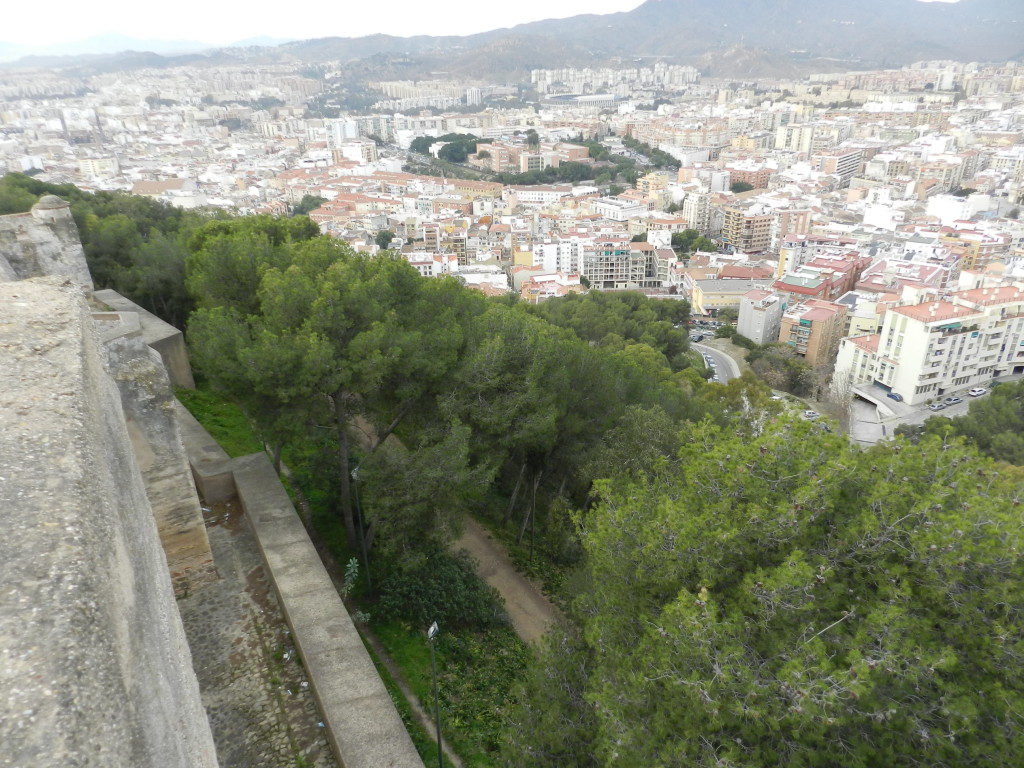 Borgen i Malaga är väl värt ett besök och ger pulshöjare